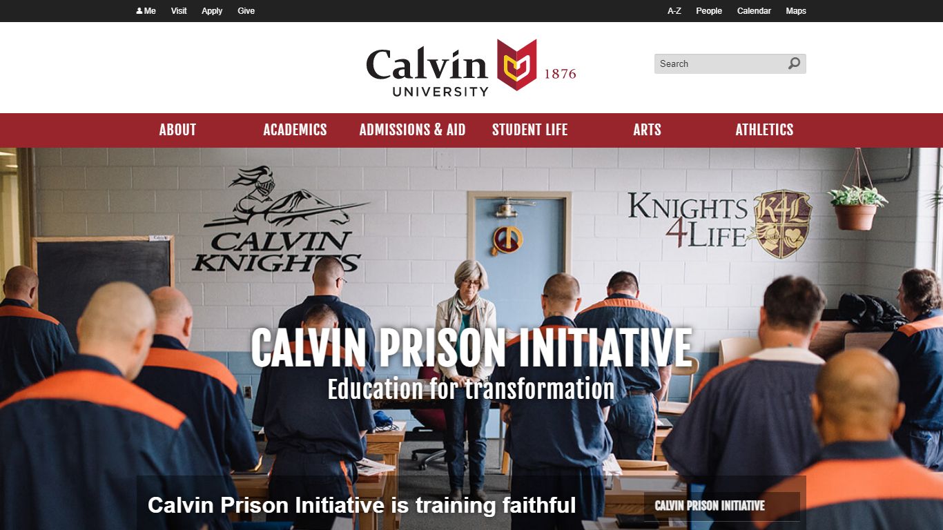 Calvin Prison Initiative | Calvin University